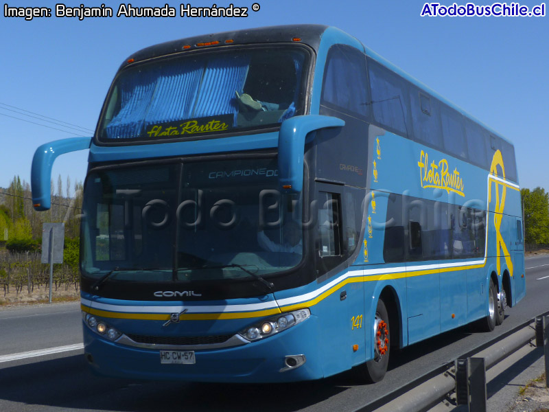 Comil Campione DD / Volvo B-420R Euro5 / Flota Rauter