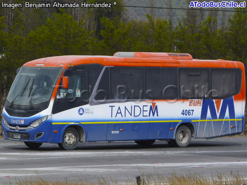 Marcopolo New Senior / Mercedes Benz LO-916 BlueTec5 / Tandem (Al servicio de CODELCO División El Teniente)