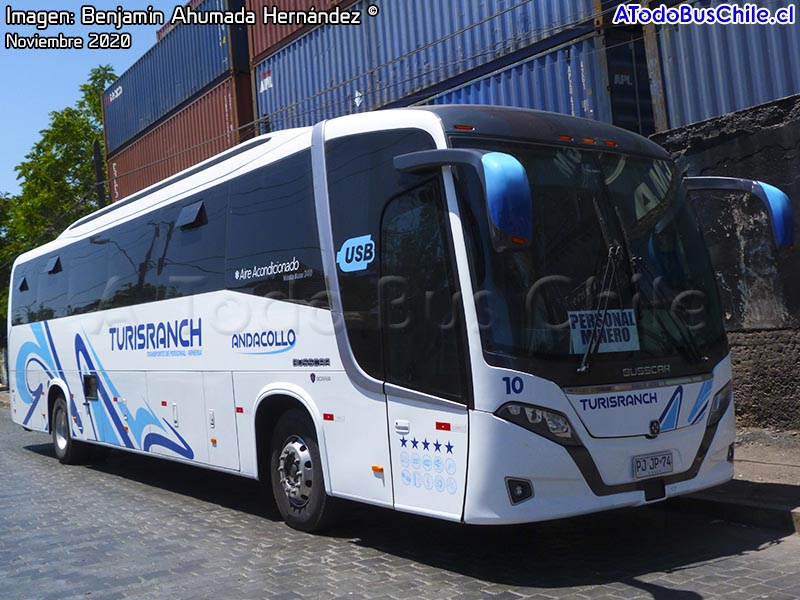 Busscar Vissta Buss 340 / Scania K-360B eev5 / Turis Ranch