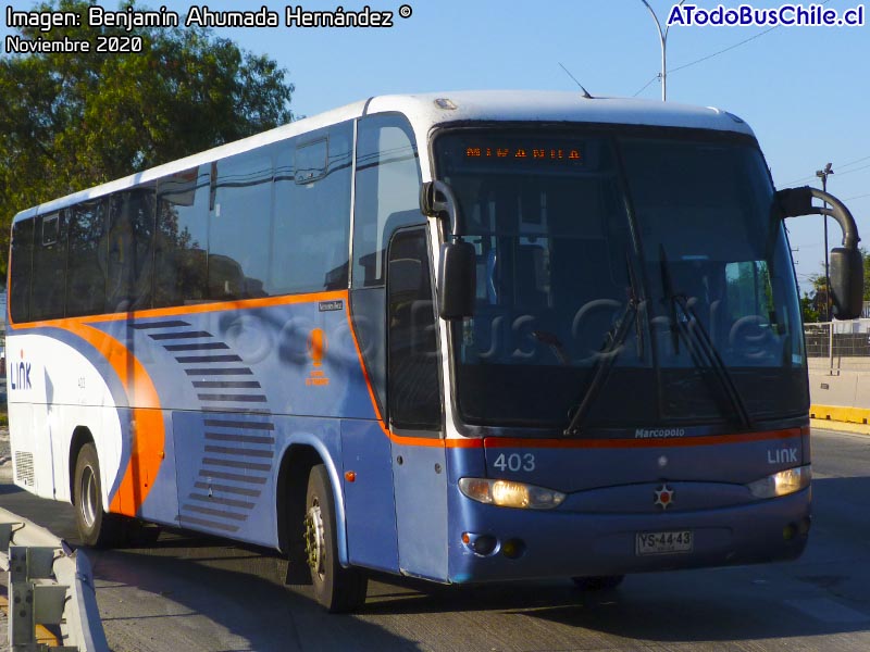 Marcopolo Andare Class 1000 / Mercedes Benz O-500RS-1636 / Link (Al servicio de CODELCO División El Teniente)