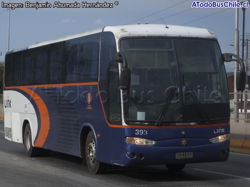 Marcopolo Andare Class 1000 / Mercedes Benz O-500RS-1636 / Link (Al servicio de CODELCO División El Teniente)