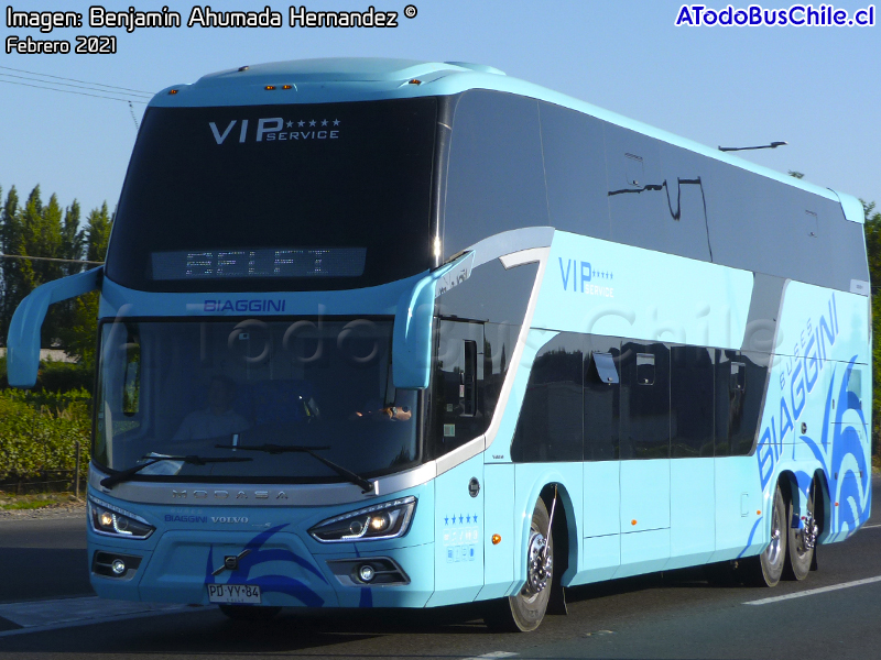 Modasa Zeus 4 / Volvo B-450R Euro5 / Buses Biaggini