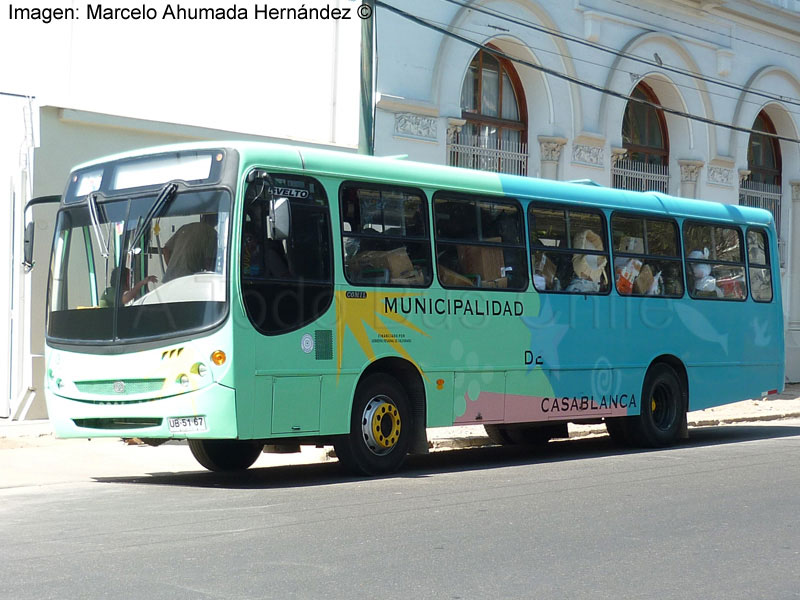 Comil Svelto / Mercedes Benz OF-1721 / I. M. de Casablanca (Región de Valparaíso)