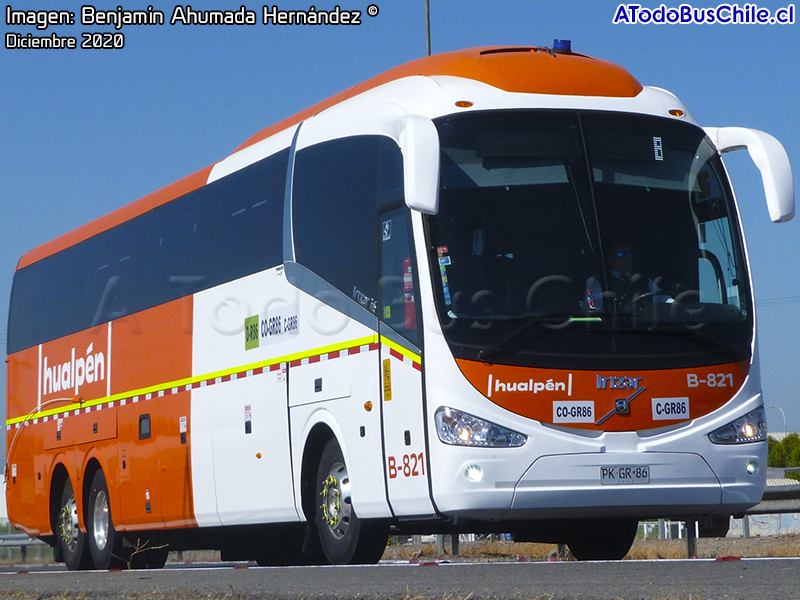 Irizar i6 3.90 / Volvo B-450R Euro5 / Buses Hualpén