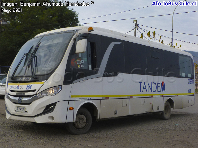 Mascarello Gran Micro S4 / Mercedes Benz LO-916 BlueTec5 / Tandem (Al Servicio de CODELCO División El Teniente)