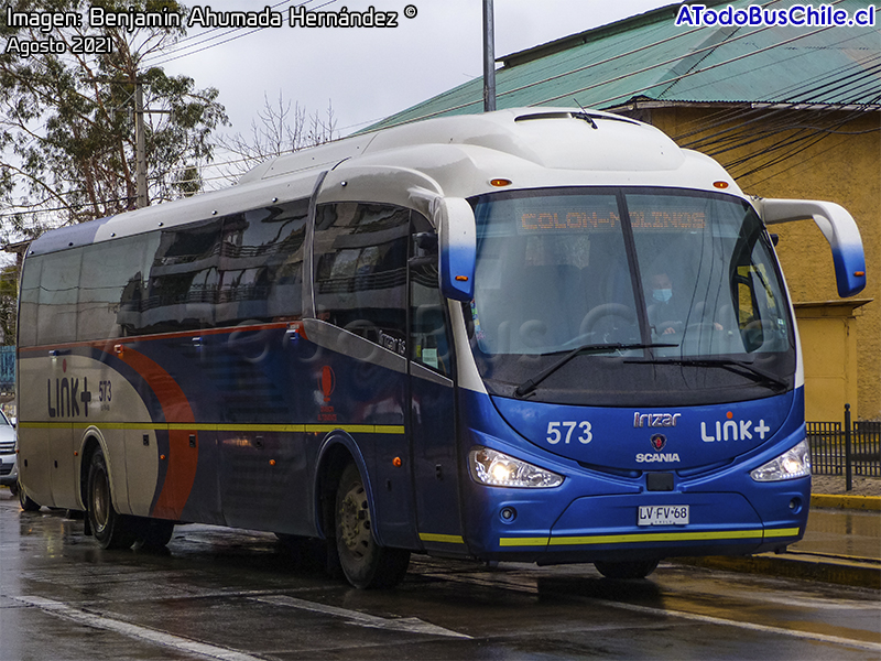 Irizar i6 3.50 / Scania K-400B eev5 / Link+ (Al servicio de CODELCO División El Teniente)