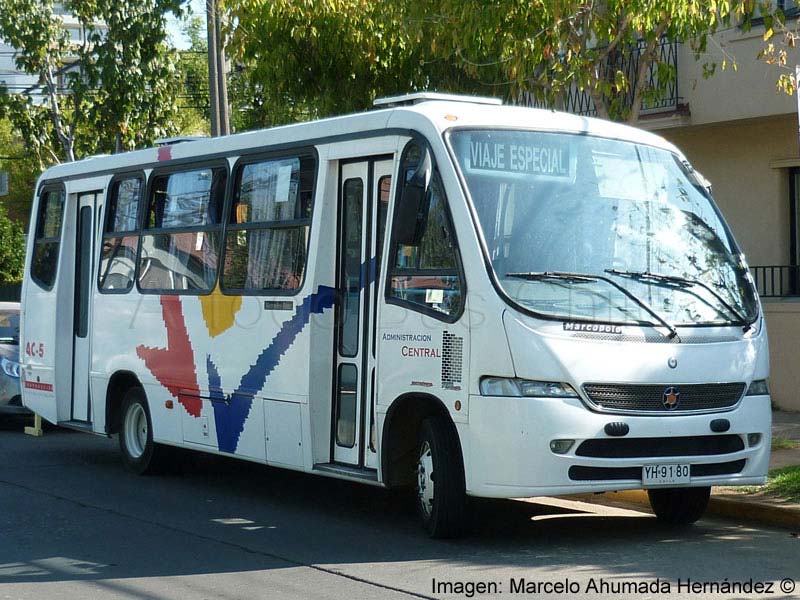 Marcopolo Senior G6 / Mercedes Benz LO-914 / I. M. de Viña del Mar (Región de Valparaíso)