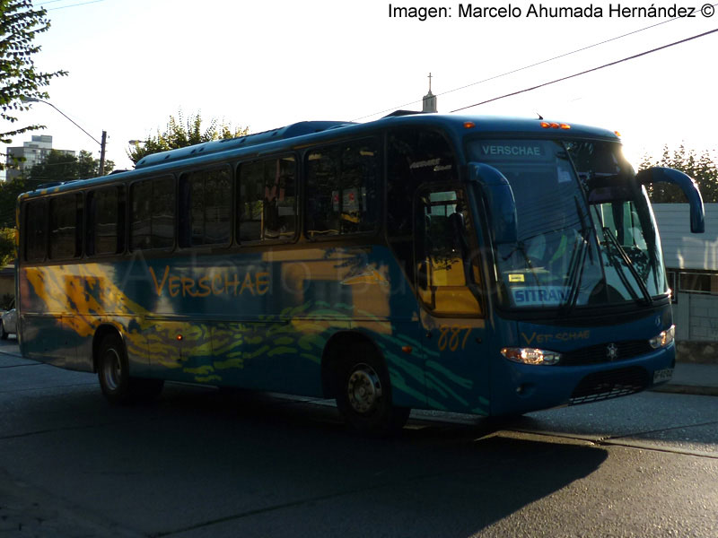 Marcopolo Andare Class 850 / Mercedes Benz OF-1721 / Flota Verschae (Al servicio de SITRANS)