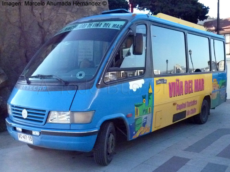 Inrecar Acuario / Mercedes Benz LO-412 / I. M. de Viña del Mar (Región de Valparaíso)