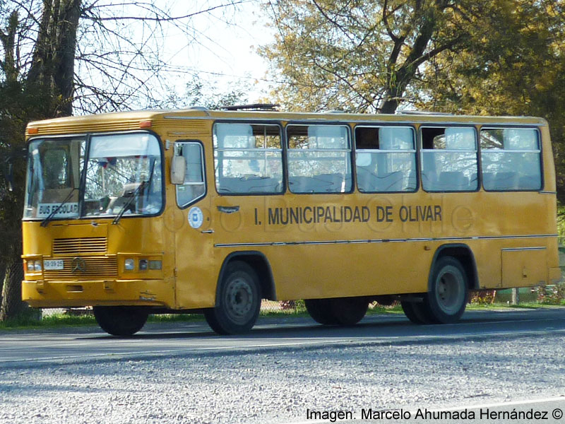 Metalpar Manquehue I / Mercedes Benz OF-1214 / I. M. de Olivar (Región de O'Higgins)