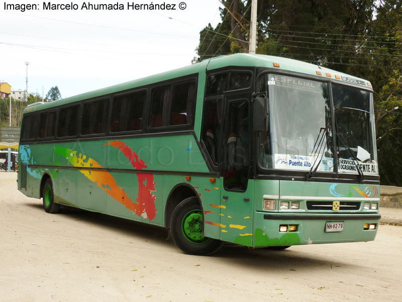 Busscar Jum Buss 340 / Mercedes Benz O-400RSE / Particular (Al servicio de la I. M. de Puente Alto)
