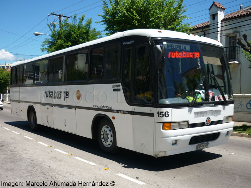 Marcopolo Viaggio GV 850 / Mercedes Benz OF-1721 / Ruta Bus 78