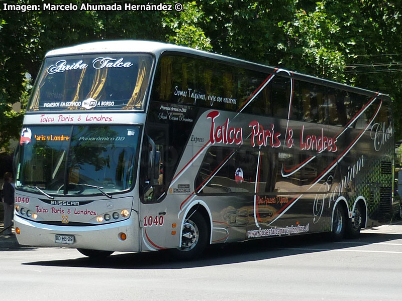 Busscar Panorâmico DD / Mercedes Benz O-500RSD-2036 / Talca París & Londres (Servicio Especial)