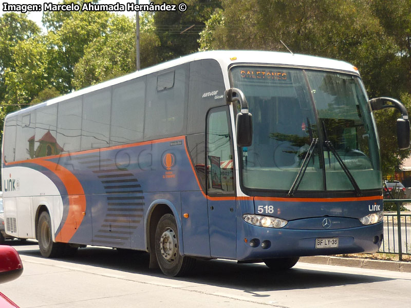 Marcopolo Andare Class 1000 / Mercedes Benz O-500RS-1636 / Link (Al servicio de CODELCO División El Teniente)