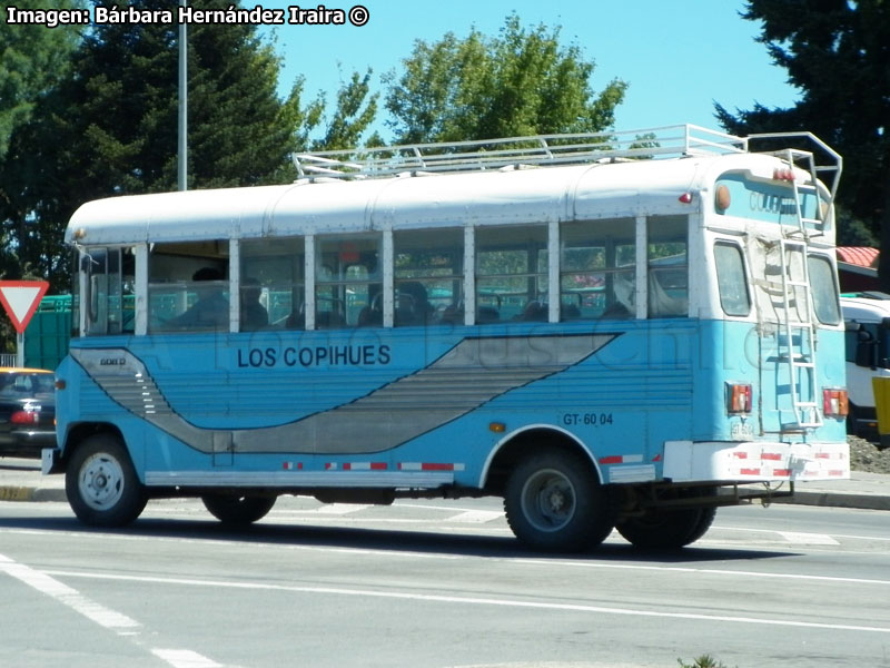 Blue Bird / Mercedes Benz LO-608D / Colegio Los Copihues (Los Angeles)