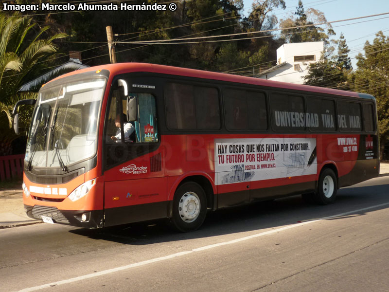 Marcopolo Ideale 770 / Mercedes Benz OF-1722 / Flota Fernández (Al servicio de UVM)