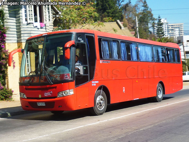 Busscar El Buss 340 / Volksbus 17-210OD / Particular (Al servicio de Embonor S.A.)
