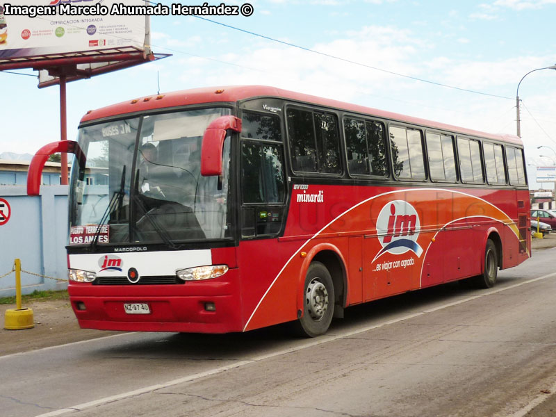 Marcopolo Viaggio GV 1000 / Mercedes Benz O-400RSE / Buses JM (Al servicio de Puerto Terrestre de Los Andes)