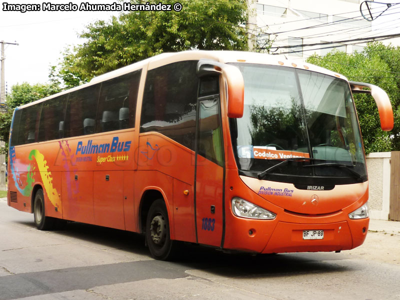 Irizar Century III 3.50 / Mercedes Benz O-500RS-1636 / Pullman Bus Industrial (Al servicio de CODELCO División Ventanas)