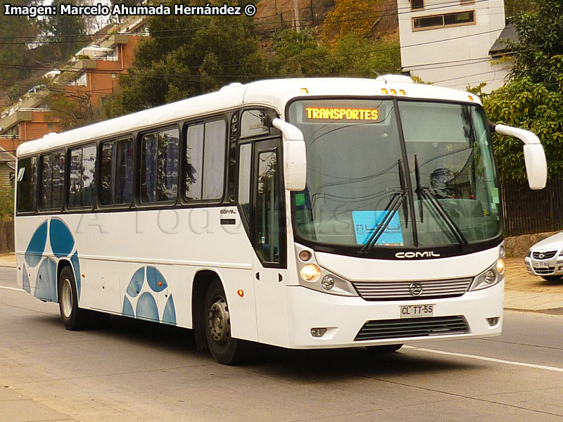 Comil Versatile / Mercedes Benz OF-1722 / Transportes Viña (Al servicio de UAI)