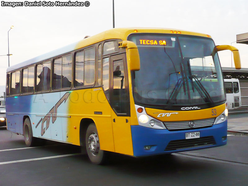 Comil Versatile / Mercedes Benz OF-1722 / Transportes CVU (Al servicio de TECSA S.A.)