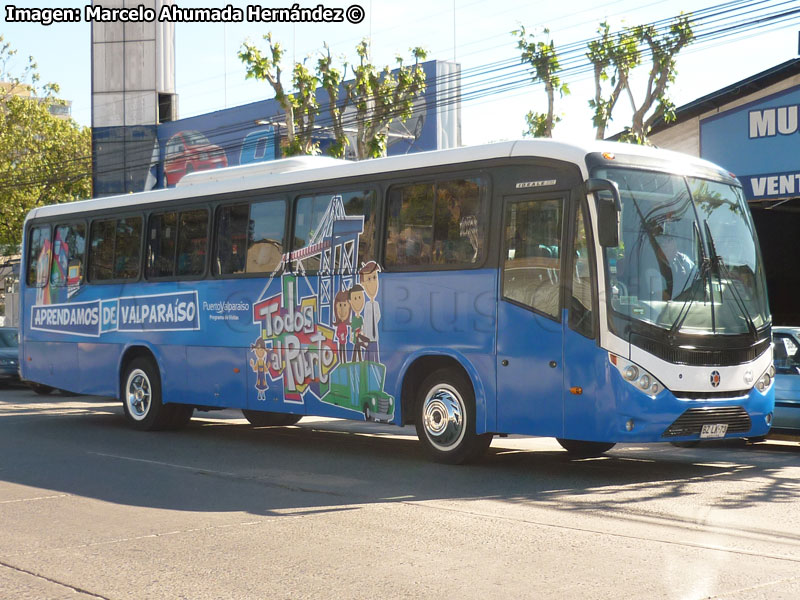 Marcopolo Ideale 770 / Mercedes Benz OF-1722 / Transportes Viña (Al servicio de Puerto Valparaíso)