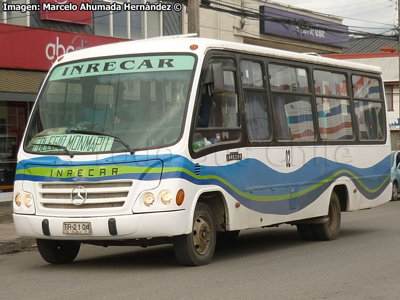 Inrecar Capricornio 1 / Mercedes Benz LO-914 / Colegio Mon Mapu (Quellón, Región de Los Lagos)