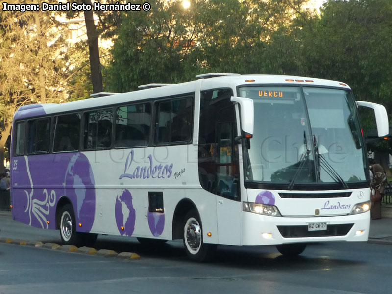 Busscar El Buss 340 / Mercedes Benz OF-1722 / Landeros Viajes