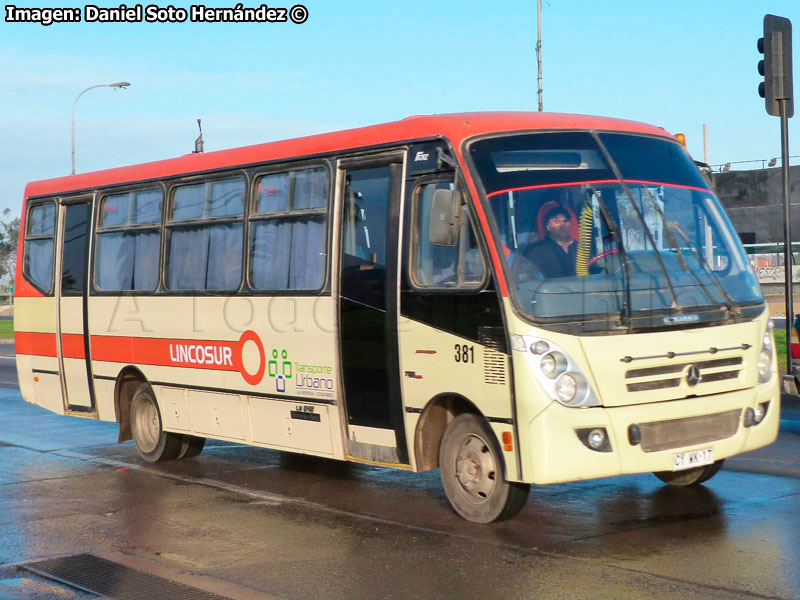 Induscar Caio Foz / Mercedes Benz LO-915 / Línea Intercomunal Sur LINCOSUR