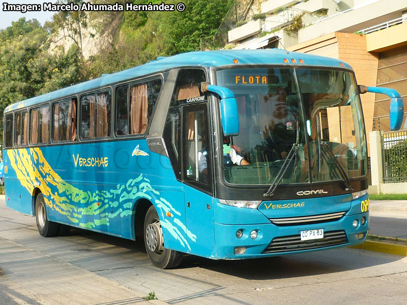 Comil Campione Vision 3.25 / Mercedes Benz OF-1722 / Flota Verschae