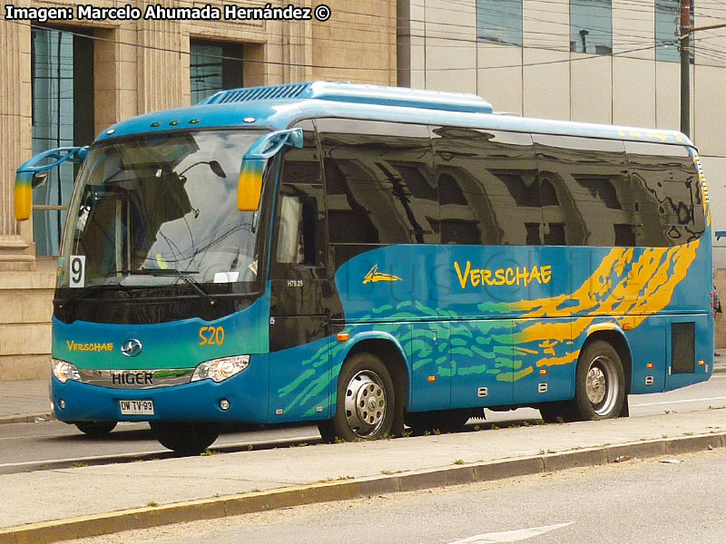 Higer Bus KLQ6796 (H79.29) / Flota Verschae