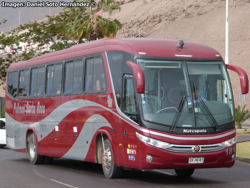 Marcopolo Viaggio G7 1050 / Mercedes Benz O-500RS-1836 / Pullman Santa Rosa