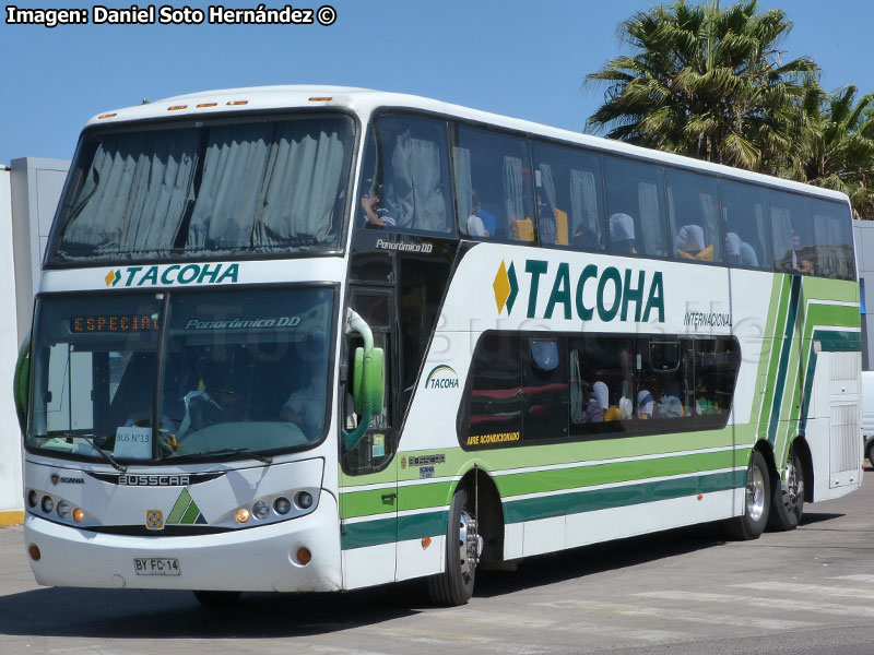 Busscar Panorâmico DD / Scania K-420 / Tacoha (Servicio Especial)