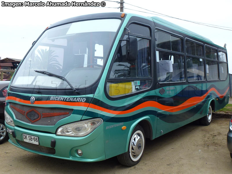 TMG Bicentenario / Volksbus 9-150EOD / Flota Talagante (Servicio Especial)