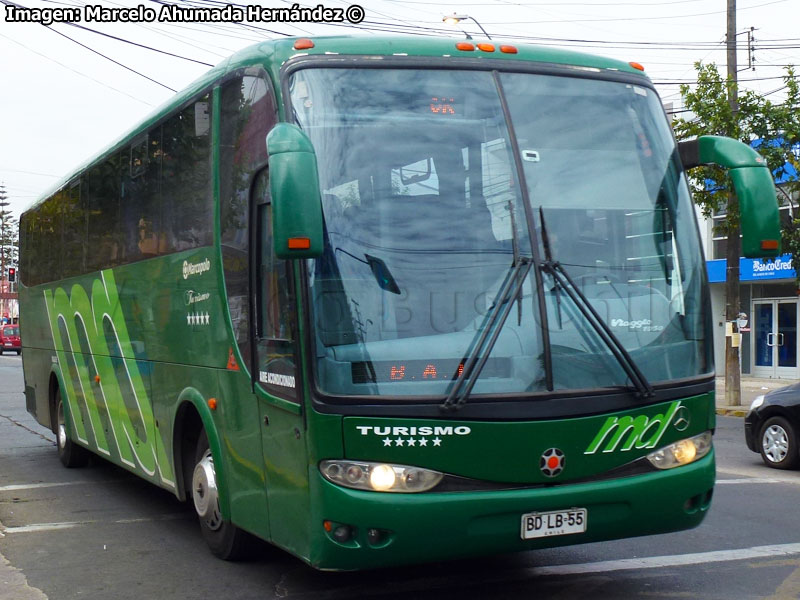 Marcopolo Viaggio G6 1050 / Mercedes Benz O-500R-1830 / Meneses y Díaz MD