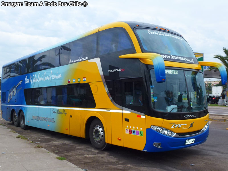 Comil Campione DD / Volvo B-11R / Transportes CVU