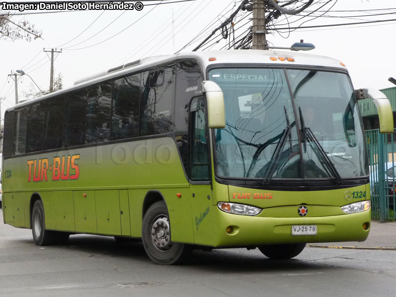 Marcopolo Andare Class 850 / Mercedes Benz OH-1628L / Tur Bus (Servicio Especial)