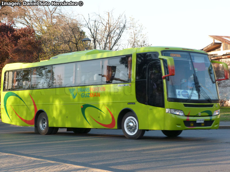 Busscar El Buss 340 / Mercedes Benz OF-1721 / Transportes Guzmán (Al servicio de Agrosuper S.A.)