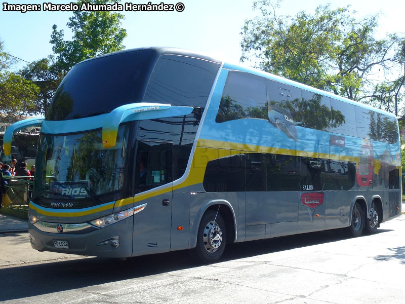 Marcopolo Paradiso G7 1800DD / Volvo B-430R / Transportes Celis (Auxiliar Buses Ríos)