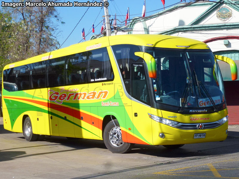 Marcopolo Viaggio G7 1050 / Volvo B-380R Euro5 / Buses Germán Duarte