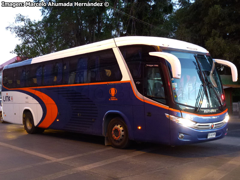 Marcopolo Viaggio G7 1050 / Mercedes Benz OC-500RF-1842 / Link (Al servicio de CODELCO División El Teniente)