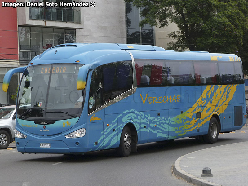 Irizar i6 3.70 / Scania K-360B / Flota Verschae