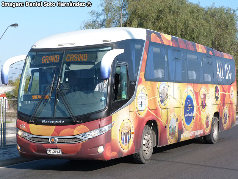 Marcopolo Viaggio G7 1050 / Mercedes Benz O-500R-1830 / Nueva Andimar (Al servicio de Casino Monticello)