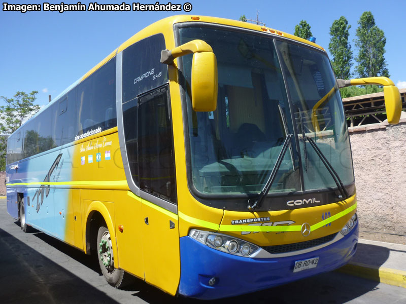 Comil Campione 3.45 / Mercedes Benz O-500RS-1836 / Transportes CVU