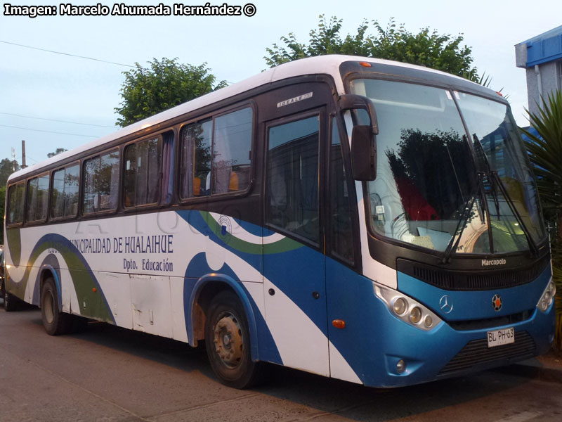 Marcopolo Ideale 770 / Mercedes Benz OF-1722 / I. M. de Hualaihué (Región de Los Lagos)