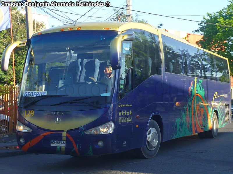 Irizar Century III 3.70 / Mercedes Benz OH-1628L / Particular (Al servicio de Geofrut)