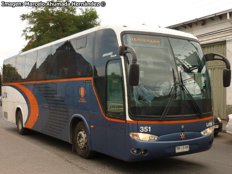 Marcopolo Andare Class 1000 / Mercedes Benz O-500RS-1636 / Link (Al servicio de CODELCO División El Teniente)