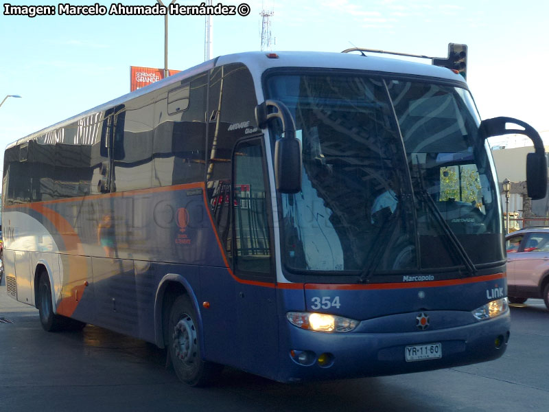 Marcopolo Andare Class 1000 / Mercedes Benz O-500RS-1636 / Link (Al servicio de CODELCO División El Teniente)