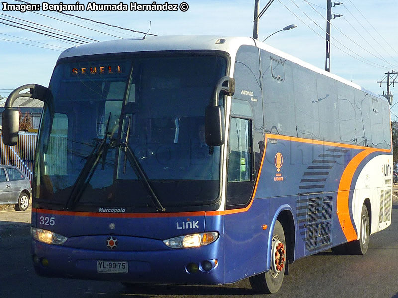 Marcopolo Andare Class 1000 / Mercedes Benz O-500RS-1636 / Link (Al servicio de CODELCO División El Teniente)