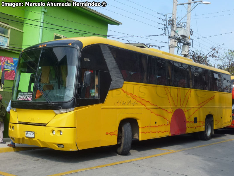 Comil Campione 3.45 / Mercedes Benz OH-1628L / Sol del Pacífico (Servicio Especial)